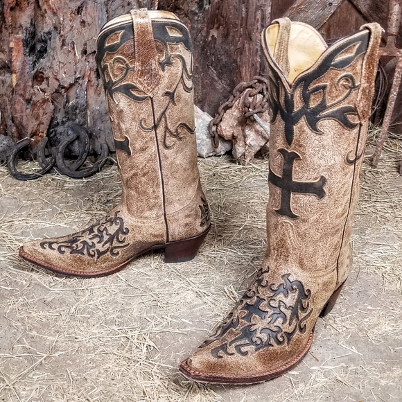 NIB Johnny Ringo cowboy boots 8B - Picture 6 of 6